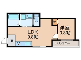 Growth Coat MitoⅡの物件間取画像